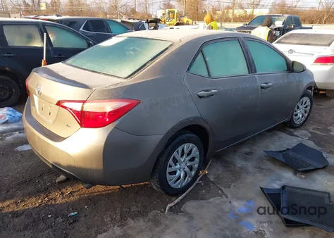 2018 Toyota Corolla Le from USA, damaged, VIN 2T1BURHE3JC114566